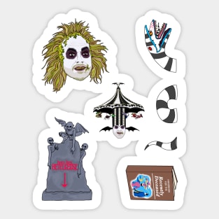 Beetlejuice | Sticker Set Sticker